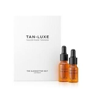 MSRP $49 | Tan Luxe The Glowgetter Edit Illuminating Self-Tanning Set Light/Medi